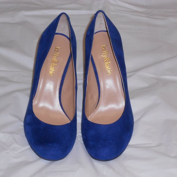 Kelly & Katie Shoes - Kelly and Katie Isabella Blue Pumps Size 6